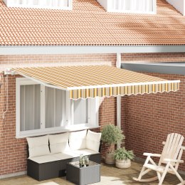 VidaXL Automatyczna Chowana Markiza Wzór Multikolor 350x250 cm