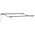 VidaXL Automatyczna chowana markiza beżowa 350x250 cm, vidaXL Materiał wymienny do markizy 3.5x2.5 m beżowy
