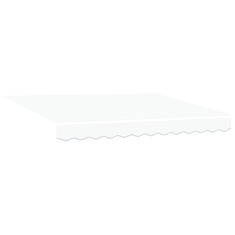 VidaXL Automatyczna chowana markiza biała 350x250 cm, vidaXL Materiał do wymiany markizy na ramę 3.5x2.5 m białą VidaXL Automatyczna chowana markiza biała 350x250 cm, vidaXL Materiał do wymiany markizy na ramę 3.5x2.5 m białą
