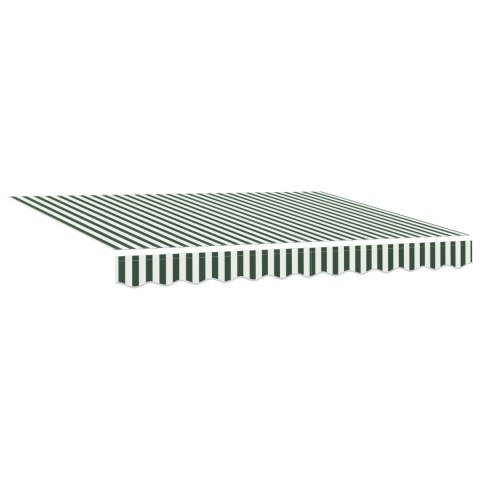 VidaXL Automatyczna markiza chowana zielona i biała 300x250 cm, vidaXL Materiał do wymiany markizy dla ramy 3x2.5 m zielonej i b VidaXL Automatyczna markiza chowana zielona i biała 300x250 cm, vidaXL Materiał do wymiany markizy dla ramy 3x2.5 m zielonej i b
