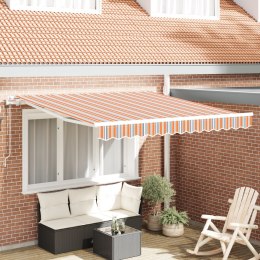 VidaXL Automatyczna markiza zwijana w paski 350x250 cm