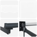 VidaXL Ręczna Markiza Zwijana Biała 350x250 cm, vidaXL Materiał wymienny do markizy 3.5x2.5 m Biały