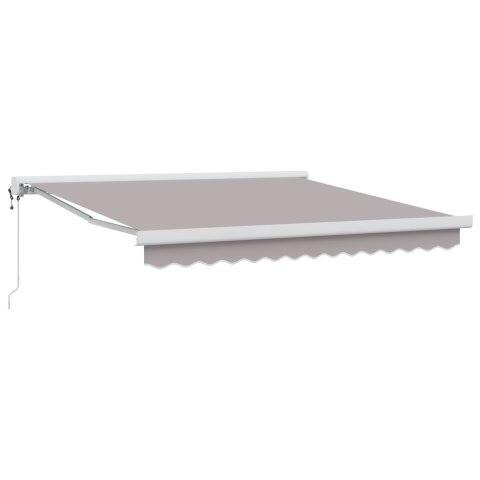 Markiza automatyczna chowana vidaXL Jasnoszara 350x250 cm, Materiał do wymiany markizy vidaXL dla ramy 3.5x2.5 m Jasnoszary Markiza automatyczna chowana vidaXL Jasnoszara 350x250 cm, Materiał do wymiany markizy vidaXL dla ramy 3.5x2.5 m Jasnoszary