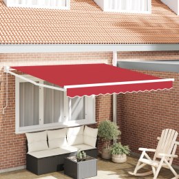 Markiza ręczna vidaXL Czerwona 350x250 cm, Materiał wymienny do markiz vidaXL dla ramy 3.5x2.5 m Czerwony