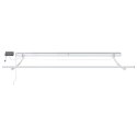 Ręczna markiza vidaXL chowana z LED Zielona i Żółta 350x250 cm, Tkanina wymienna do markiz vidaXL na ramę 3,5x2,5 m Zielona i Żó