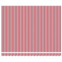 VidaXL Automatyczna markiza chowana czerwono-biała paski 400x300 cm