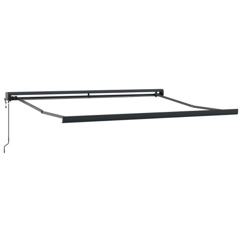 VidaXL Automatyczna markiza chowana jasnoszara 350x250 cm, vidaXL Tkanina do wymiany markizy na ramę 3,5x2,5 m jasnoszara VidaXL Automatyczna markiza chowana jasnoszara 350x250 cm, vidaXL Tkanina do wymiany markizy na ramę 3,5x2,5 m jasnoszara
