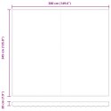 Automatyczna markiza chowana vidaXL Biała 400x350 cm, Materiał wymienny do markizy vidaXL 4x3,5 m Biały