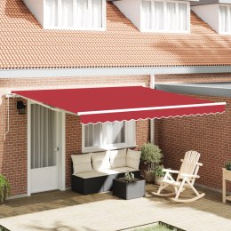 Markiza chovna vidaXL morska 400x300 cm, Materiał zamienny do markizy vidaXL dla ramy 4x3 m Czerwony
