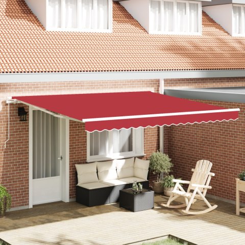 Markiza chovna vidaXL morska 400x300 cm, Materiał zamienny do markizy vidaXL dla ramy 4x3 m Czerwony