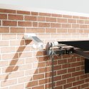 Markiza chowana vidaXL z LED w czarnej 450x300 cm, Materiał do wymiany markizy vidaXL na ramę 4.5x3 m czarną