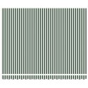 Markiza chowana vidaXL z LED zielona i biała 400x300 cm, Materiał do wymiany w markizie vidaXL na ramę 4x3 m zielona i biała