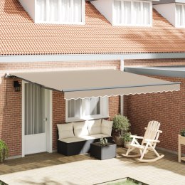 Markiza ręczna vidaXL Beżowa 400x350 cm, Materiał do wymiany markizy vidaXL na stelaż 4x3.5 m Beżowy