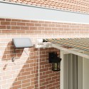 Ręczna markiza vidaXL z LED w zielonym i żółtym kolorze 400x300 cm, Materiał zamienny markizy vidaXL do ramy 4x3 m w zielonym i 