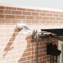 VidaXL Automatyczna markiza chowana z LED czarna 400x350 cm, vidaXL Materiał do wymiany markizy na ramę 4x3,5 m czarny
