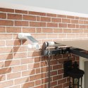 Automatyczna markiza chowana vidaXL z LED Beżowa 500x300 cm, Materiał do wymiany markizy vidaXL na stelaż 5x3 m Beżowy