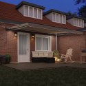 Automatyczna składana markiza vidaXL z LED w kolorze beżowym 450x300 cm, Materiał wymienny markizy vidaXL na stelaż 4,5x3 m w ko