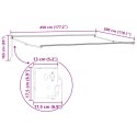 Markiza ręczna vidaXL Beżowa 450x300 cm, Materiał zastępczy do markizy vidaXL 4,5x3 m Beżowy