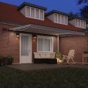 Markiza ręczna vidaXL z LED Jasnoszara 450x300 cm, Materiał wymienny do markizy vidaXL na ramę 4,5x3 m Jasnoszara