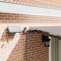 Markiza ręczna vidaXL z LED Jasnoszara 450x300 cm, Materiał wymienny do markizy vidaXL na ramę 4,5x3 m Jasnoszara