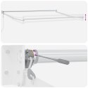 VidaXL Automatyczna chowana markiza Beżowa 500x300 cm, vidaXL Materiał do wymiany markizy 5x3 m Beżowy