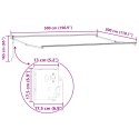 VidaXL Automatyczna chowana markiza Wzór w paski 500x300 cm