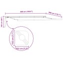 VidaXL Czarne Manualne Zadaszenie Chowane 500x300 cm, vidaXL Materiał do wymiany zadaszenia dla ramy 5x3 m Czarne