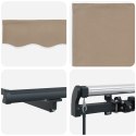 Markiza ręczna vidaXL Beżowa 600x300 cm, Materiał zastępczy do markizy vidaXL dla ramy 6x3 m Beżowy