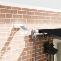 VidaXL Automatyczna markiza chowana z LED czarna 600x300 cm, vidaXL Tkanina do wymiany markizy na stelaż 6x3 m czarna