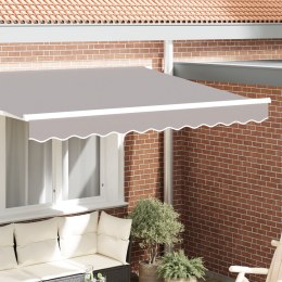 VidaXL Fasada markizy do ramek 3 m Jasnoszary 2.8x0.2 m