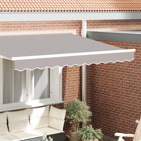 VidaXL Fasada markizy do ramek 3 m Jasnoszary 2.8x0.2 m VidaXL Fasada markizy do ramek 3 m Jasnoszary 2.8x0.2 m