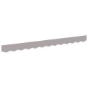 VidaXL Fasada markizy do ramek 3 m Jasnoszary 2.8x0.2 m
