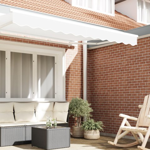 VidaXL Kaptur markizy na ramę 3 m Biały 2.8x0.2 m VidaXL Kaptur markizy na ramę 3 m Biały 2.8x0.2 m