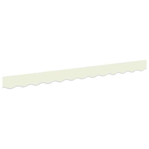 VidaXL Markiza do ramy 2.5 m kremowa 2.3x0.2 m VidaXL Markiza do ramy 2.5 m kremowa 2.3x0.2 m