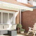 VidaXL Markiza do ramy 2.5 m kremowa 2.3x0.2 m