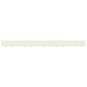 VidaXL Markiza do ramy 2.5 m kremowa 2.3x0.2 m