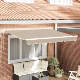 VidaXL Materiał do wymiany do markizy dla ramy 3.5x2.5 m Beżowy
