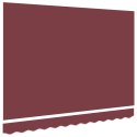 VidaXL Materiał do wymiany markizy dla ramy 3.5x2 m burgundowy