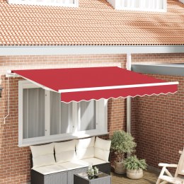VidaXL Materiał zastępczy do markizy dla ramy 3.5x2.5 m Czerwony