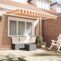 VidaXL Tkanina do markizy dla ramy 3.5x2 m w kolorowe paski