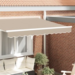 VidaXL Zasłona Markiza na ramę 3 m Beżowa 2.8x0.2 m