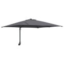 VidaXL Parasol Ogrodowy Antracytowy Poliester, Stal malowana proszkowo