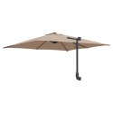 VidaXL Parasol Taupe Poliester Duży Składany Parasol ogrodowy