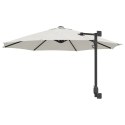 VidaXL Parasol Wysięgowy Piaskowy Poliester, Aluminium Duży Składany
