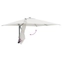 VidaXL Parasol na Patio Piasek Poliester, Aluminium Duży Składany