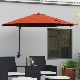 VidaXL Parasol patio Terakota Stelaż aluminiowy, materiał poliester Duży