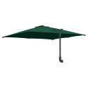 VidaXL Parasol patio Zielony Poliester 300 cm x 300 cm Składany