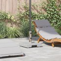 VidaXL Podstawa parasola z kółkami z rączką szara granit 29 kg kwadratowa