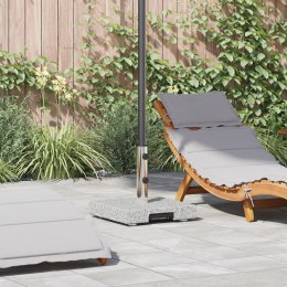 VidaXL Podstawa parasola z kółkami z rączką szara granit 29 kg kwadratowa
