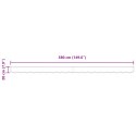 VidaXL Wiatrochron dla ramy 4 m Jasnoszary 3.8x0.2 m